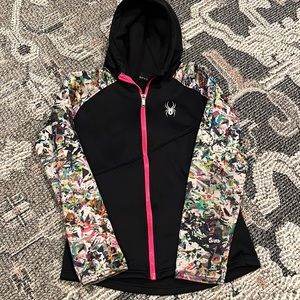 Girls Size Medium 10/12 Spyder sweatshirt